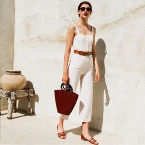 STAUD Mongo Jumpsuit Size M